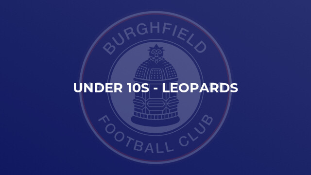 Under 10s - Leopards