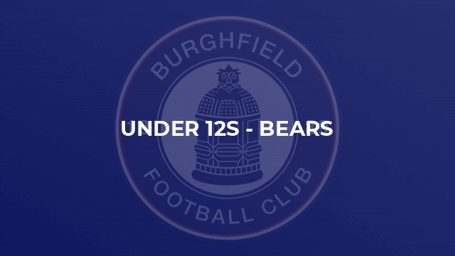 Under 12s - Bears