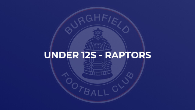 Under 12s - Raptors
