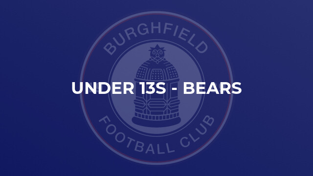 Under 13s - Bears