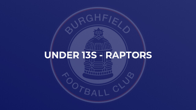 Under 13s - Raptors