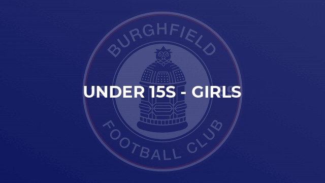 Under 15s - Girls