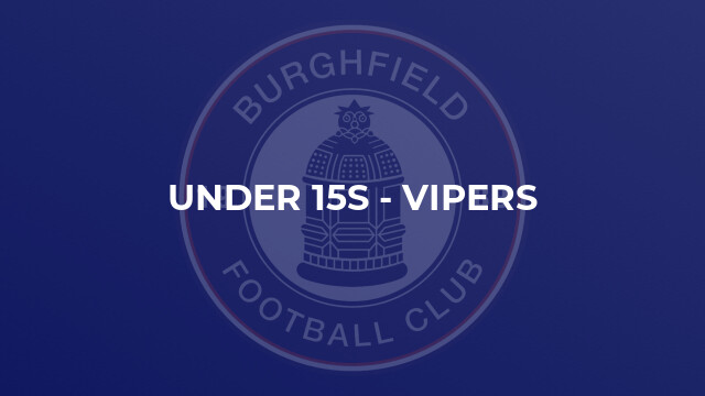 Under 15s - Vipers