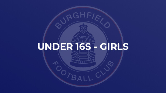 Under 16s - Girls