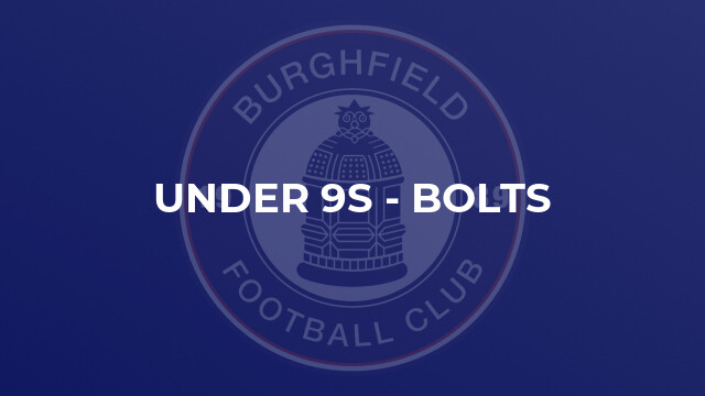 Under 9s - Bolts