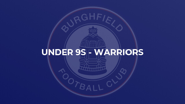 Under 9s - Warriors