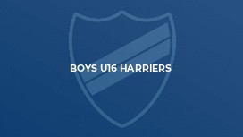 Boys U16 Harriers