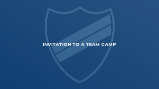 Invitation to A Team Camp