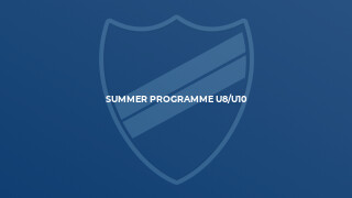 Summer Programme U8/U10