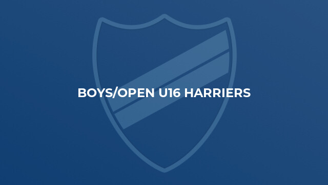 Boys/Open U16 Harriers