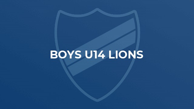 Boys U14 Lions