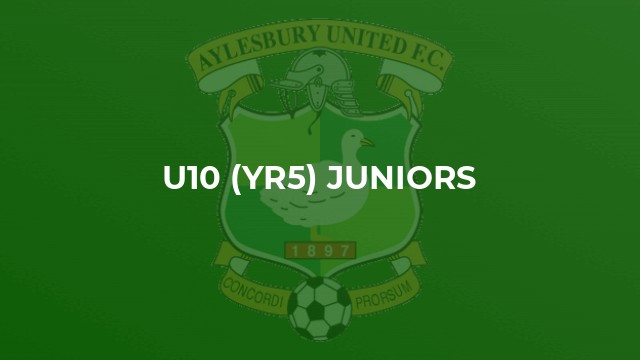 U10 (Yr5) Juniors