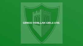 Genod Henllan Girls U11s