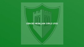 Genod Henllan Girls U15s