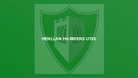 Henllan Harriers U13s