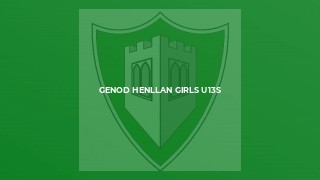 Genod Henllan Girls U13s