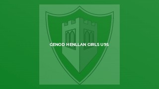 Genod Henllan Girls U9s