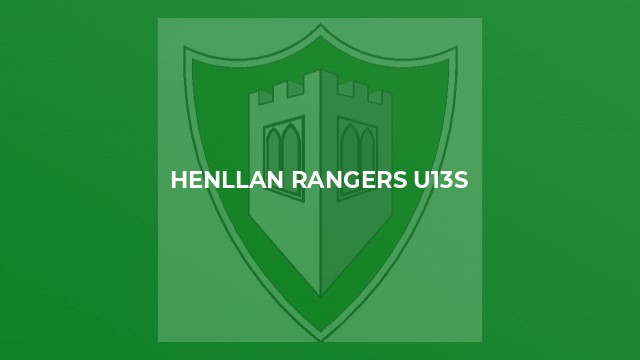 Henllan Rangers U13s