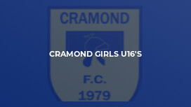 Cramond Girls U16's