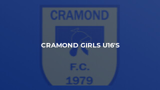 Cramond Girls U16's