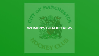Women's Goalkeepers
