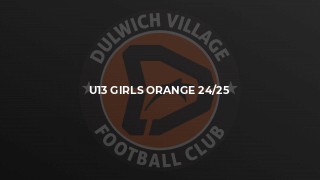 U13 Girls orange 24/25