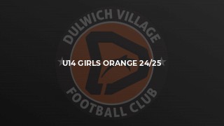 U14 Girls Orange 24/25