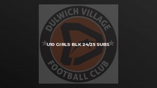 U10 girls blk 24/25 subs