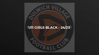 U11 girls black - 24/25