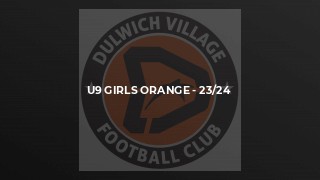 U9 girls orange - 23/24