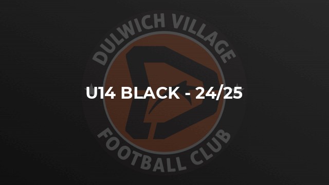 U14 black - 24/25