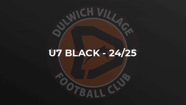 U7 black - 24/25