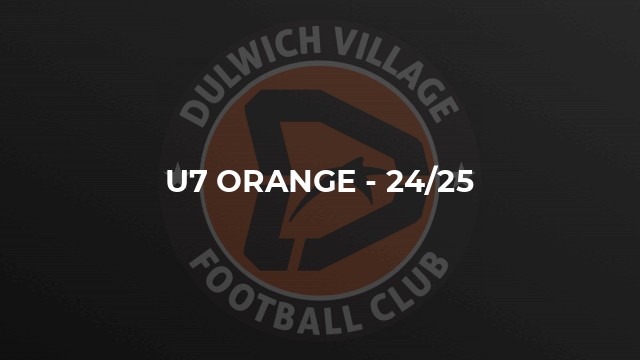 U7 orange - 24/25