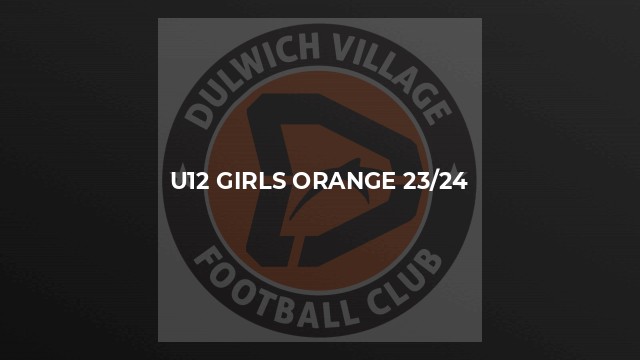 U12 Girls orange 23/24