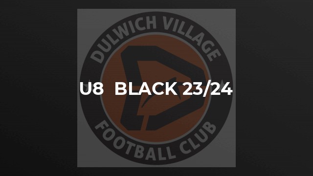 U8  black 23/24