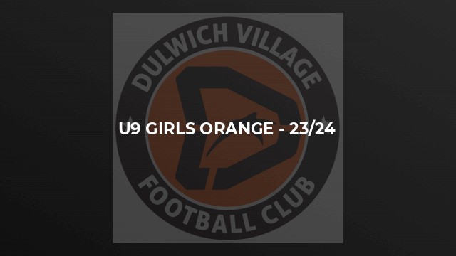 U9 girls orange - 23/24