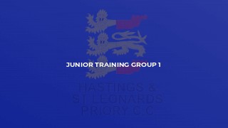 Junior Training group 1