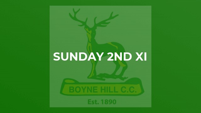 Sunday 2nd XI