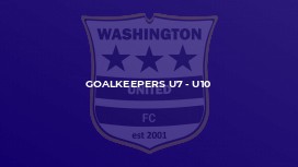Goalkeepers U7 - U10