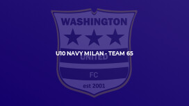 U10 Navy Milan - Team 65