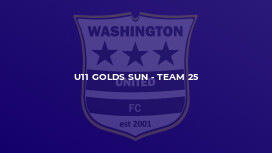 U11 Golds Sun - Team 25