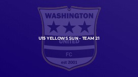 U15 Yellows Sun - Team 21