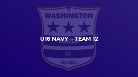 U16 Navy  - Team 12