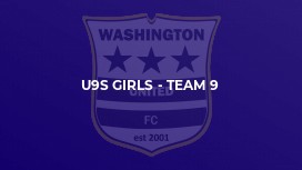 U9s Girls - Team 9