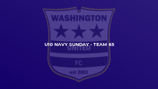 U10 Navy Sunday - Team 65