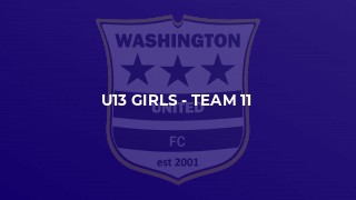 U13 Girls - Team 11