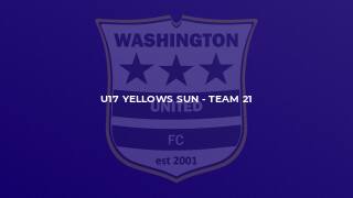 U17 Yellows Sun - Team 21