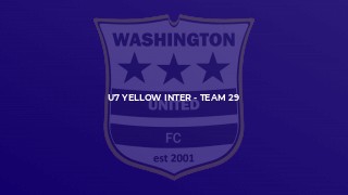 U7 Yellow Inter - Team 29