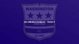 U8 Greens Sunday - Team 7