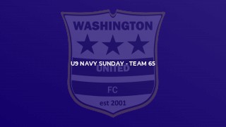 u9 Navy Sunday - Team 65